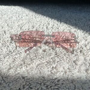 Pink Bling Sunglasses